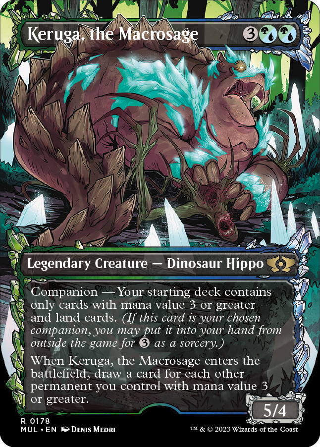 Keruga, o Macrossábio / Keruga, the Macrosage - Magic: The Gathering - MoxLand