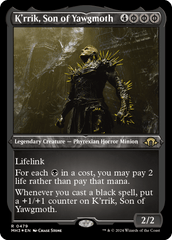 K'rrik, Filho de Yawgmoth / K'rrik, Son of Yawgmoth - Magic: The Gathering - MoxLand