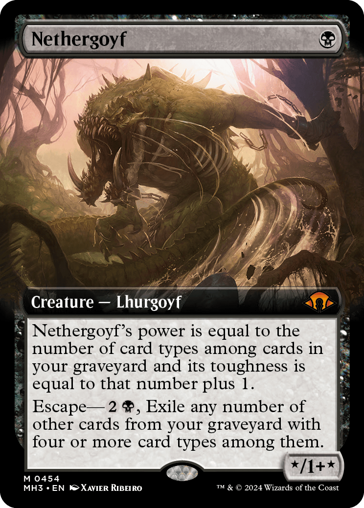 Ínferogoyf / Nethergoyf - Magic: The Gathering - MoxLand