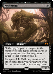 Ínferogoyf / Nethergoyf - Magic: The Gathering - MoxLand