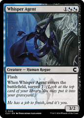 Agente dos Sussurros / Whisper Agent - Magic: The Gathering - MoxLand