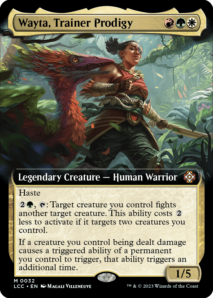 Wayta, Prodígio do Treinamento / Wayta, Trainer Prodigy - Magic: The Gathering - MoxLand