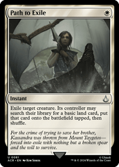 Caminho para o Exílio / Path to Exile - Magic: The Gathering - MoxLand