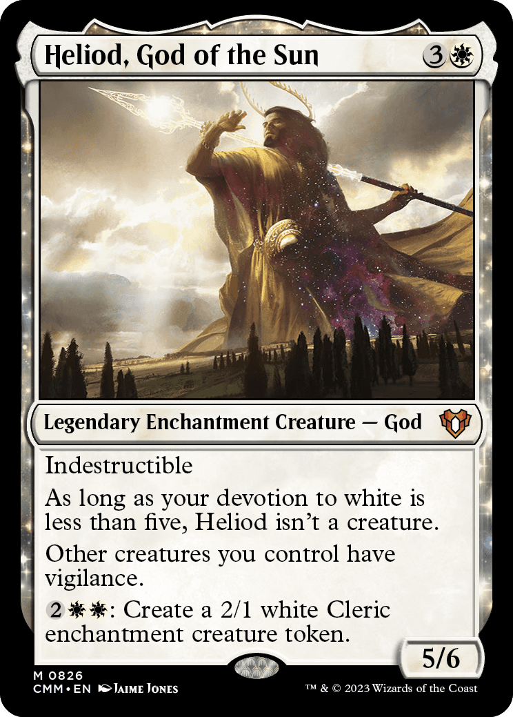 Heliode, Deus do Sol / Heliod, God of the Sun - Magic: The Gathering - MoxLand