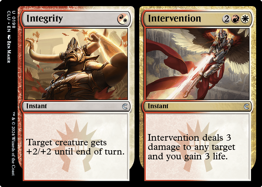 Integridade / Intervenção / Integrity / Intervention - Magic: The Gathering - MoxLand