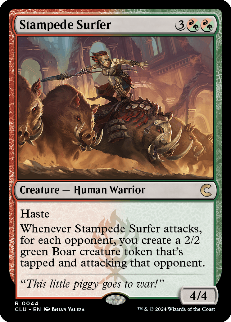 Stampede Surfer - Magic: The Gathering - MoxLand