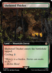 Arvoredo Resguardado / Sheltered Thicket - Magic: The Gathering - MoxLand