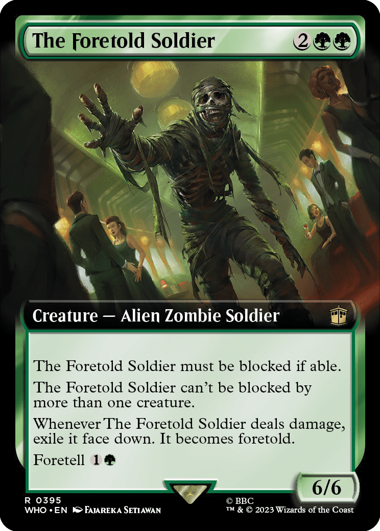 The Foretold Soldier - Magic: The Gathering - MoxLand