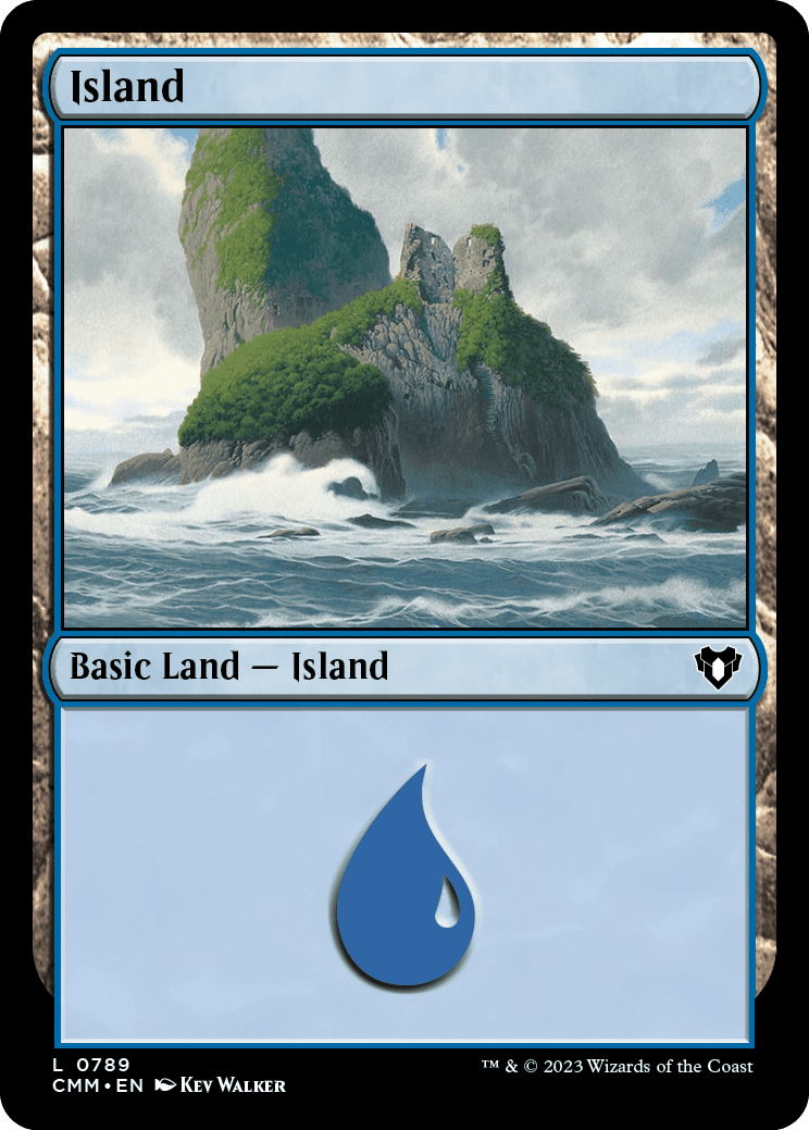 Ilha / Island - Magic: The Gathering - MoxLand