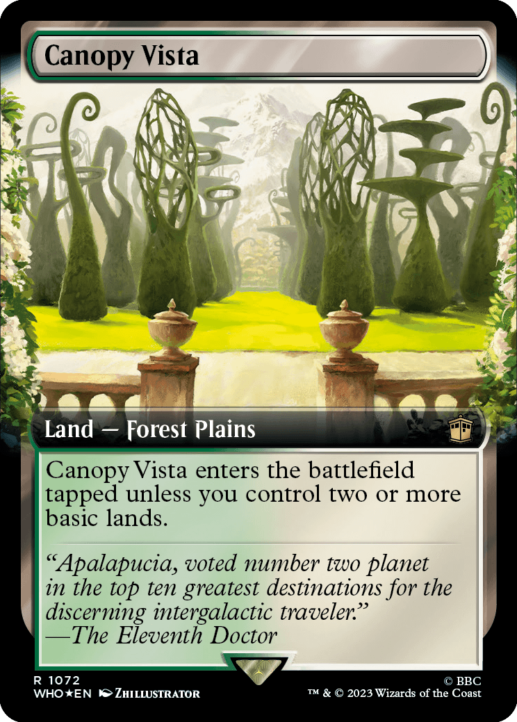Vista do Dossel / Canopy Vista - Magic: The Gathering - MoxLand