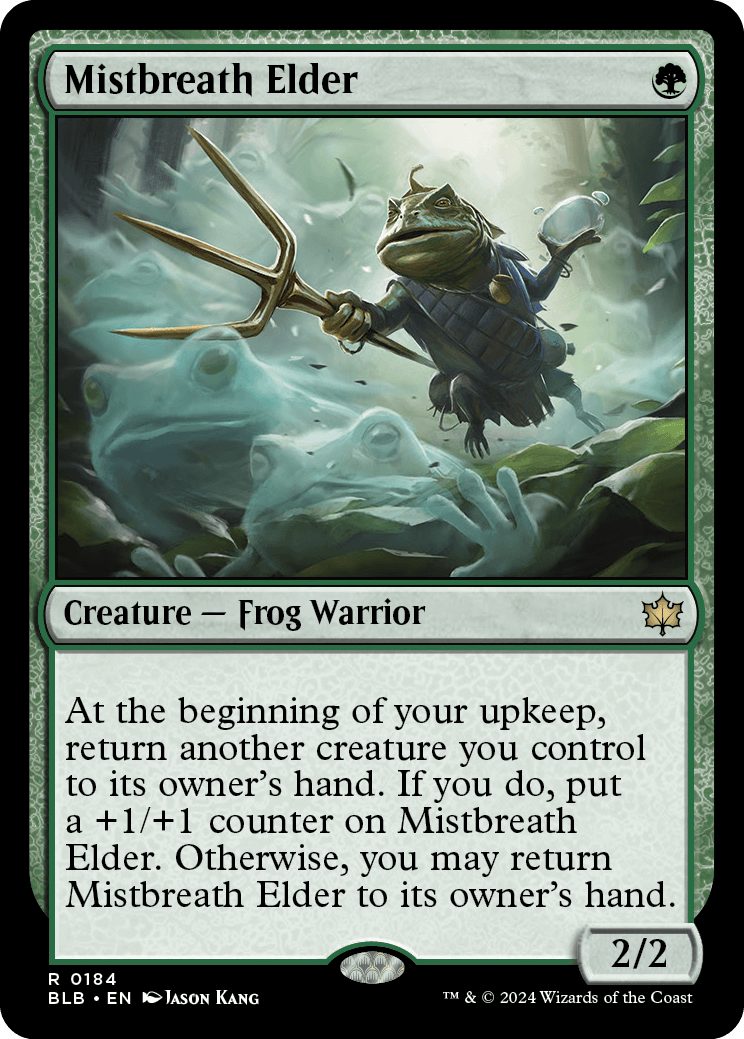 Anciã do Sopro de Bruma / Mistbreath Elder - Magic: The Gathering - MoxLand