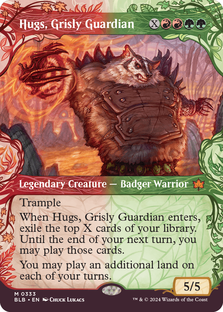 Abração, Guardião Intimidador / Hugs, Grisly Guardian - Magic: The Gathering - MoxLand