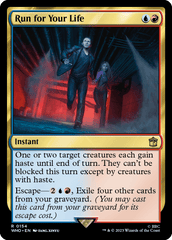 Run for Your Life - Magic: The Gathering - MoxLand