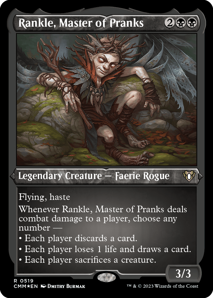 Rankle, Mestre das Peças / Rankle, Master of Pranks - Magic: The Gathering - MoxLand