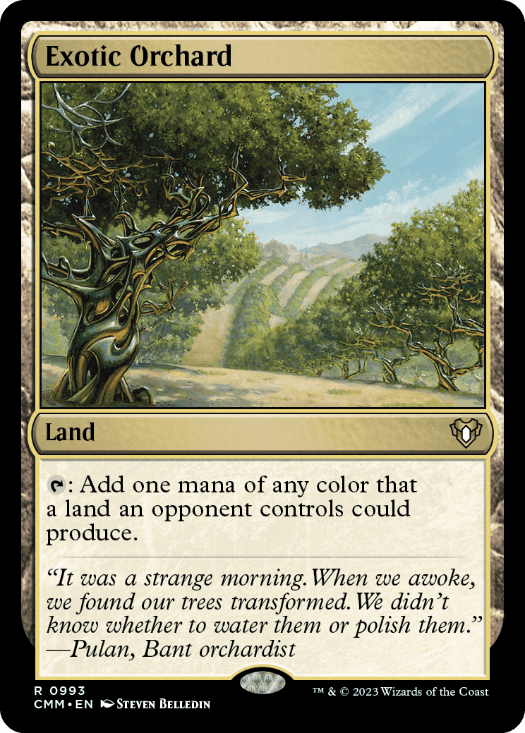 Pomar Exótico / Exotic Orchard - Magic: The Gathering - MoxLand