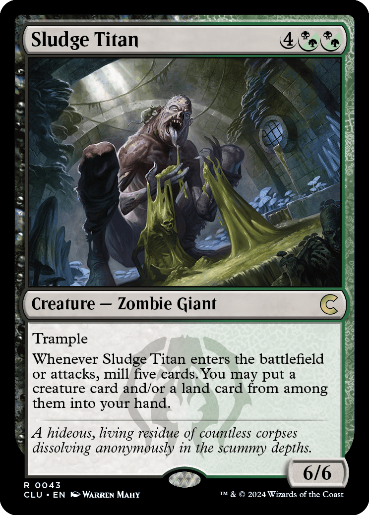 Sludge Titan - Magic: The Gathering - MoxLand