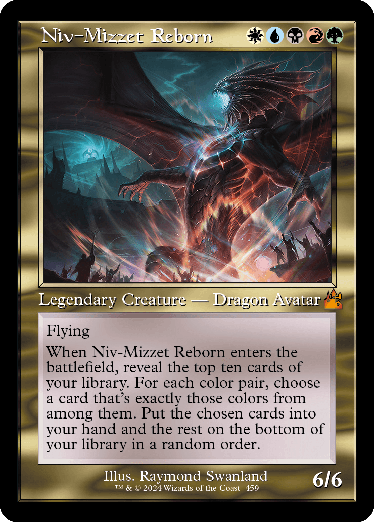 Niv-Mizzet Renascido / Niv-Mizzet Reborn - Magic: The Gathering - MoxLand