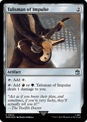 Talismã do Impulso / Talisman of Impulse - Magic: The Gathering - MoxLand