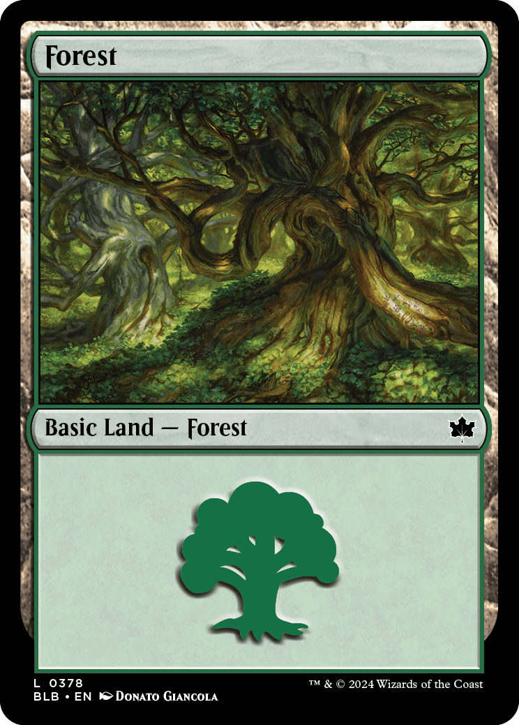 Floresta / Forest - Magic: The Gathering - MoxLand