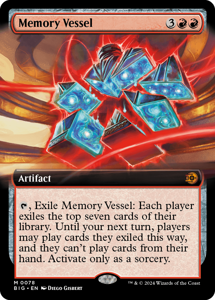 Receptáculo de Memórias / Memory Vessel - Magic: The Gathering - MoxLand