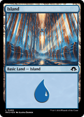 Ilha / Island - Magic: The Gathering - MoxLand