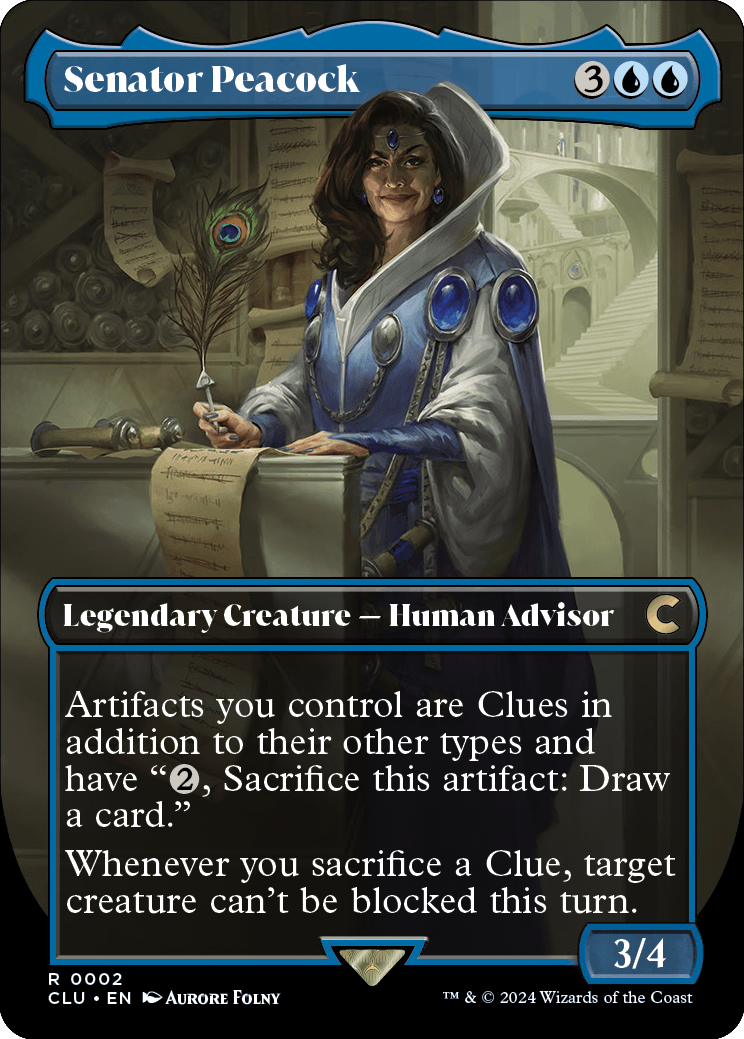 Senator Peacock - Magic: The Gathering - MoxLand