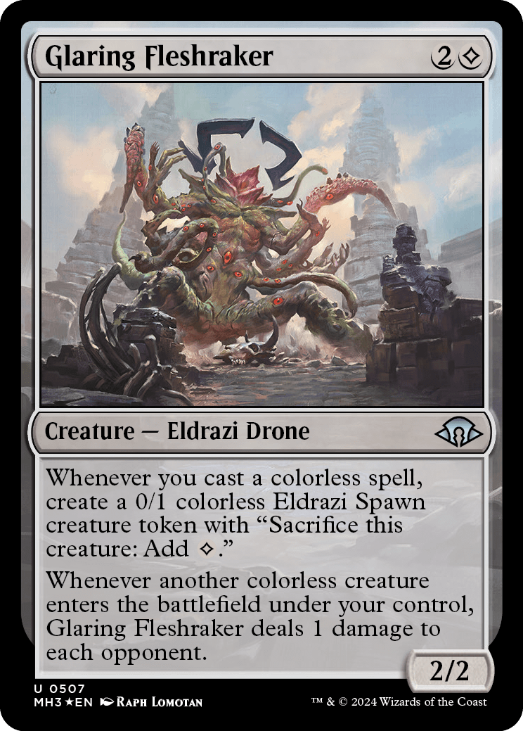 Expurgador de Carne Reluzente / Glaring Fleshraker - Magic: The Gathering - MoxLand