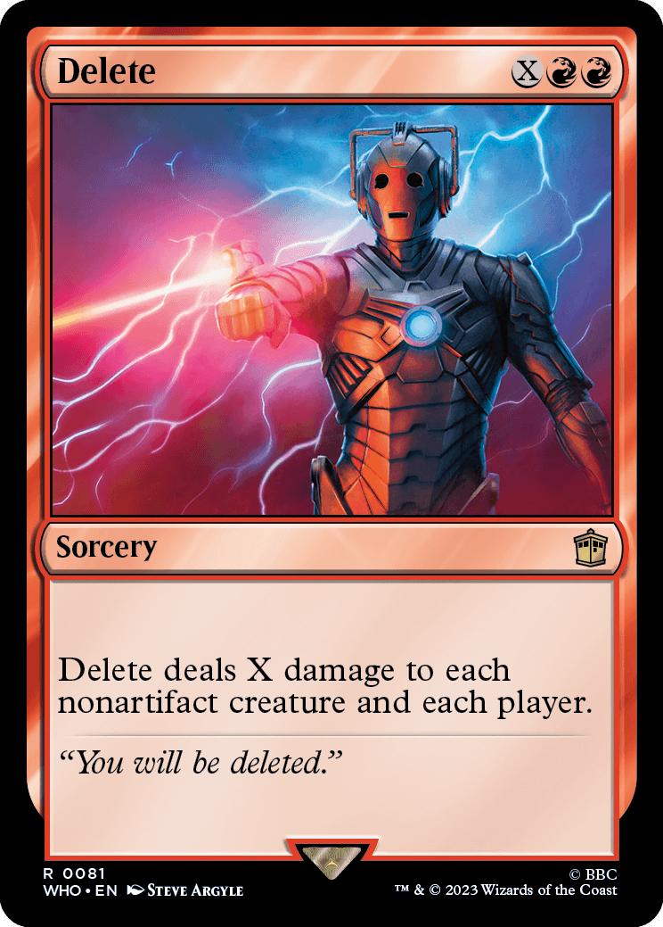 Delete - Magic: The Gathering - MoxLand