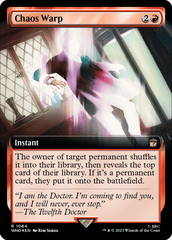 Distorção Caótica / Chaos Warp - Magic: The Gathering - MoxLand