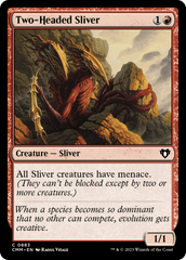 Fractius de Duas Cabeças / Two-Headed Sliver - Magic: The Gathering - MoxLand