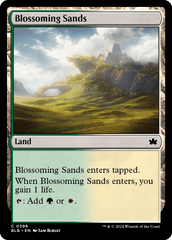 Areias Verdejantes / Blossoming Sands - Magic: The Gathering - MoxLand