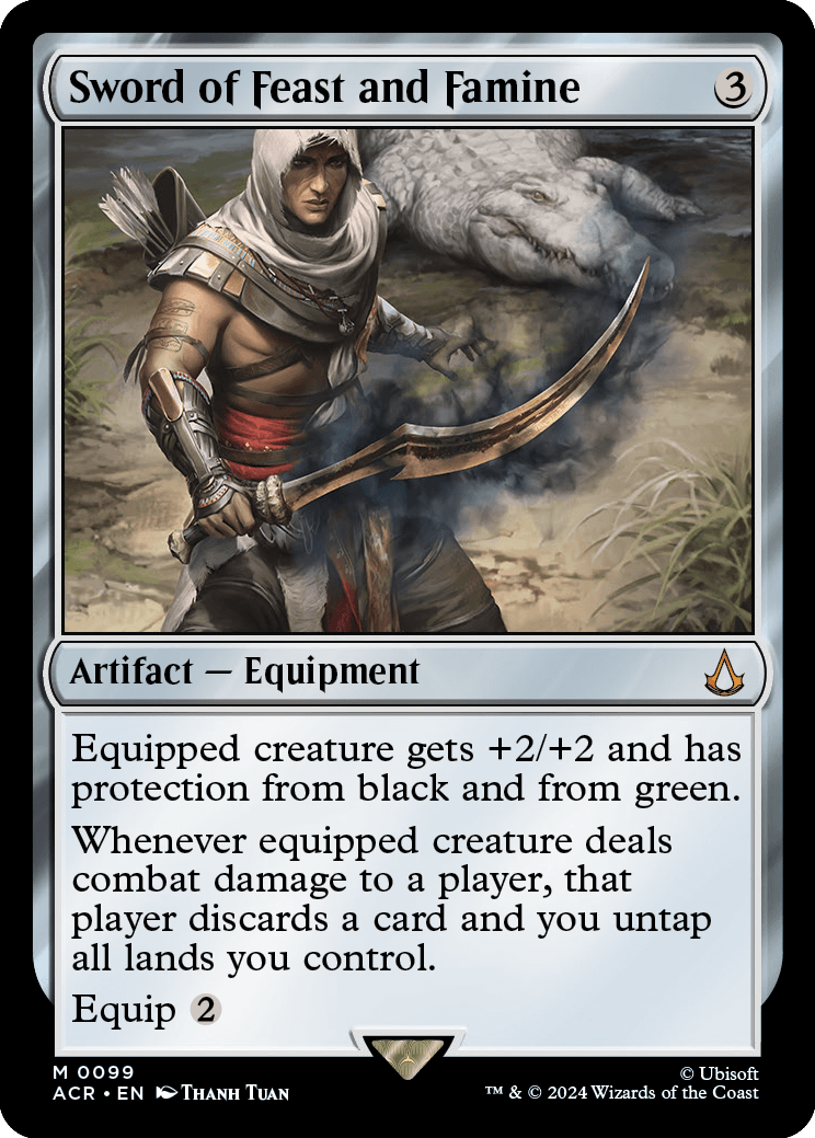 Espada de Banquete e Fome / Sword of Feast and Famine - Magic: The Gathering - MoxLand