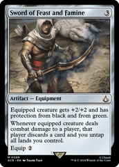 Espada de Banquete e Fome / Sword of Feast and Famine - Magic: The Gathering - MoxLand