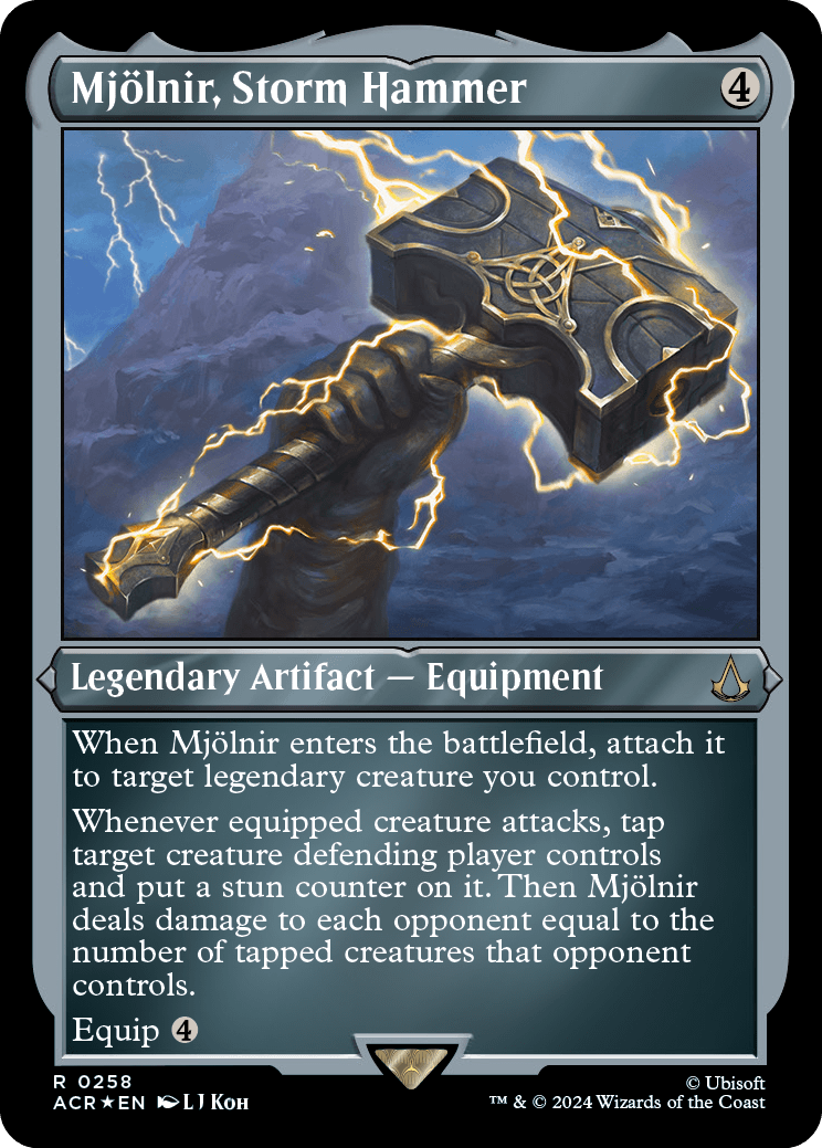 Mjölnir, Storm Hammer - Magic: The Gathering - MoxLand