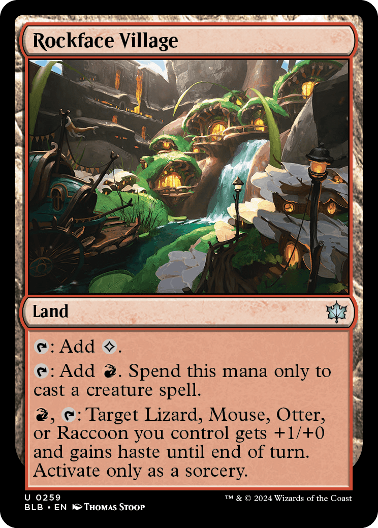 Vila Penedos / Rockface Village - Magic: The Gathering - MoxLand