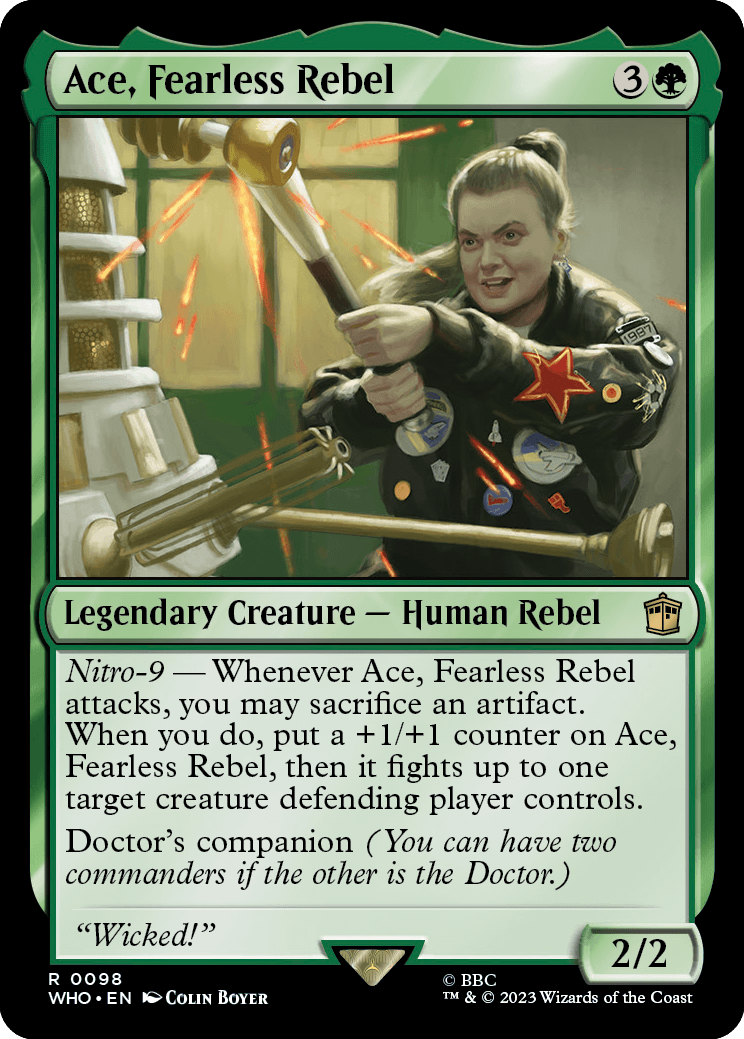 Ace, Fearless Rebel - Magic: The Gathering - MoxLand