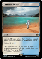 Praia Deserta / Deserted Beach - Magic: The Gathering - MoxLand