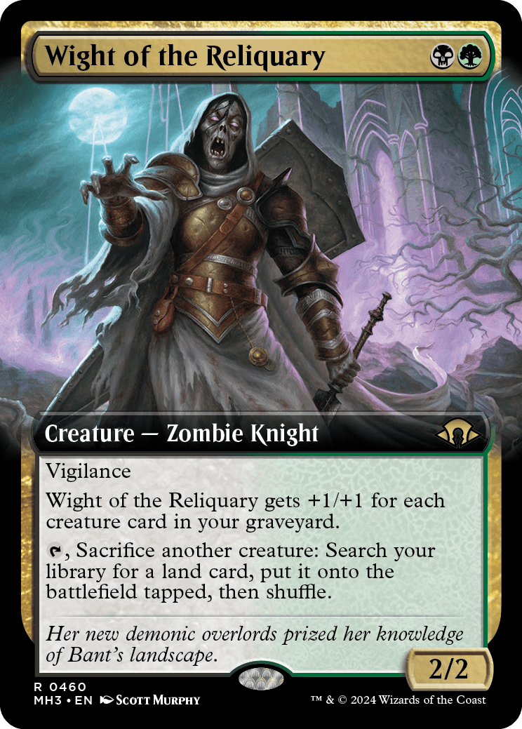 Avantesma do Relicário / Wight of the Reliquary - Magic: The Gathering - MoxLand