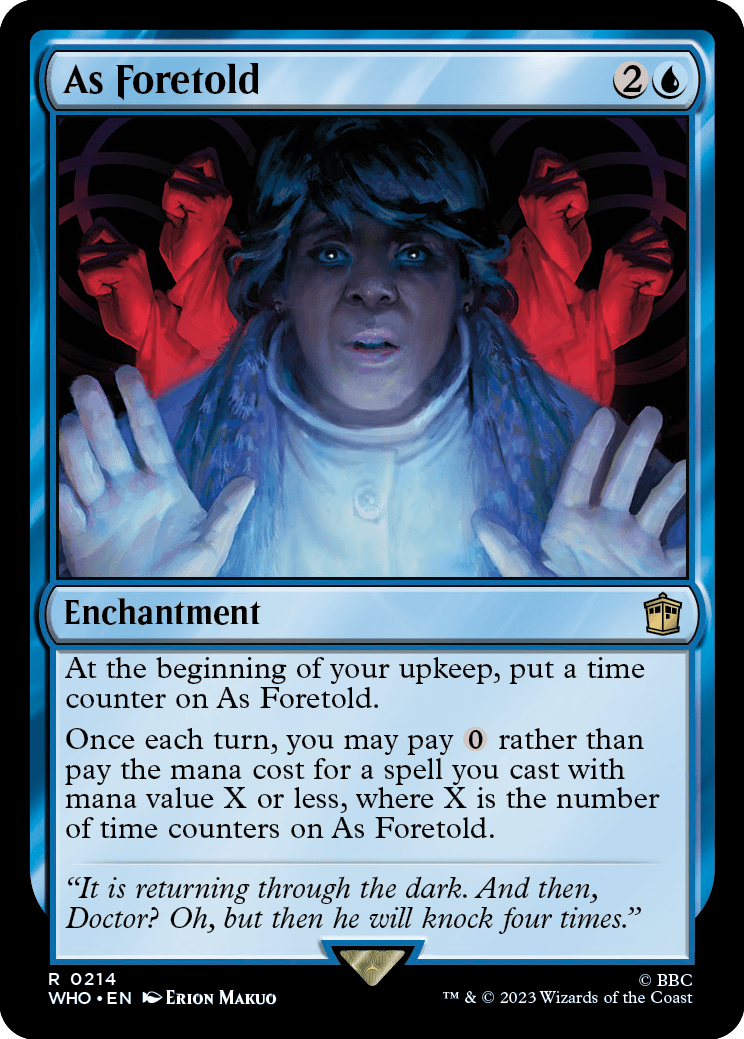 Como Predito / As Foretold - Magic: The Gathering - MoxLand