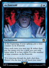 Como Predito / As Foretold - Magic: The Gathering - MoxLand