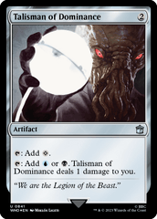 Talismã da Dominação / Talisman of Dominance - Magic: The Gathering - MoxLand