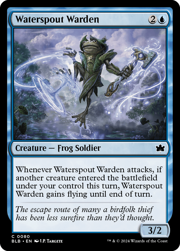 Guardião dos Esguichos / Waterspout Warden - Magic: The Gathering - MoxLand