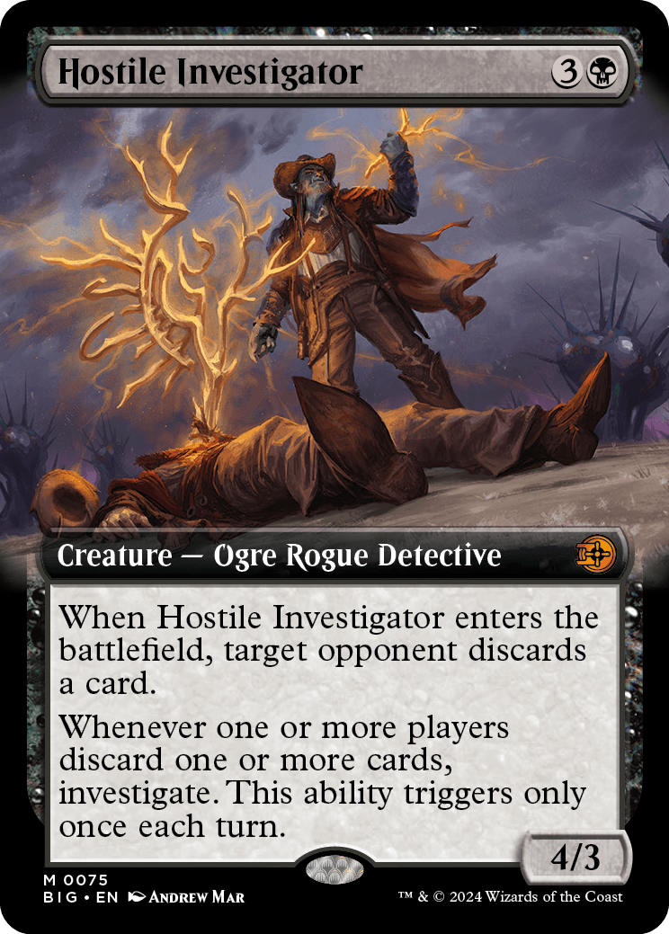 Investigador Hostil / Hostile Investigator - Magic: The Gathering - MoxLand