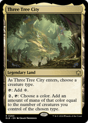 Cidade das Três Árvores / Three Tree City - Magic: The Gathering - MoxLand