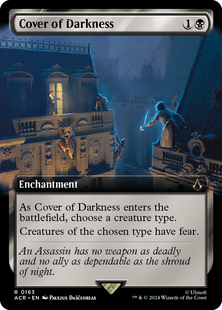 Cobertura de Escuridão / Cover of Darkness - Magic: The Gathering - MoxLand