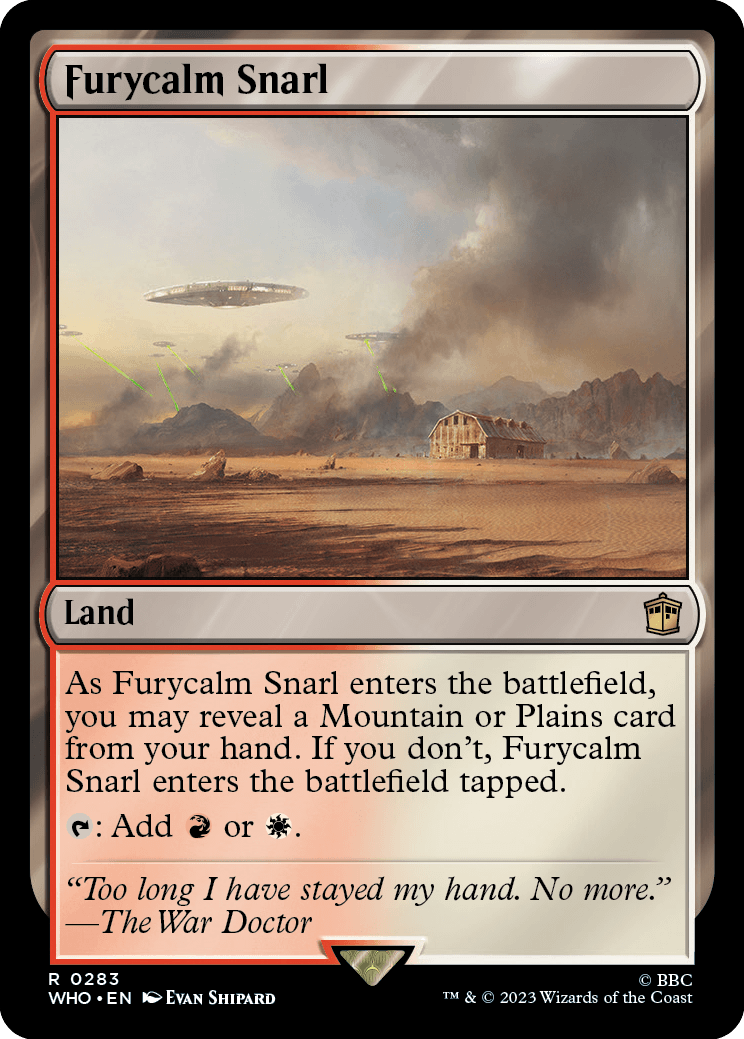 Liame da Calmafuriosa / Furycalm Snarl - Magic: The Gathering - MoxLand