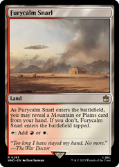 Liame da Calmafuriosa / Furycalm Snarl - Magic: The Gathering - MoxLand