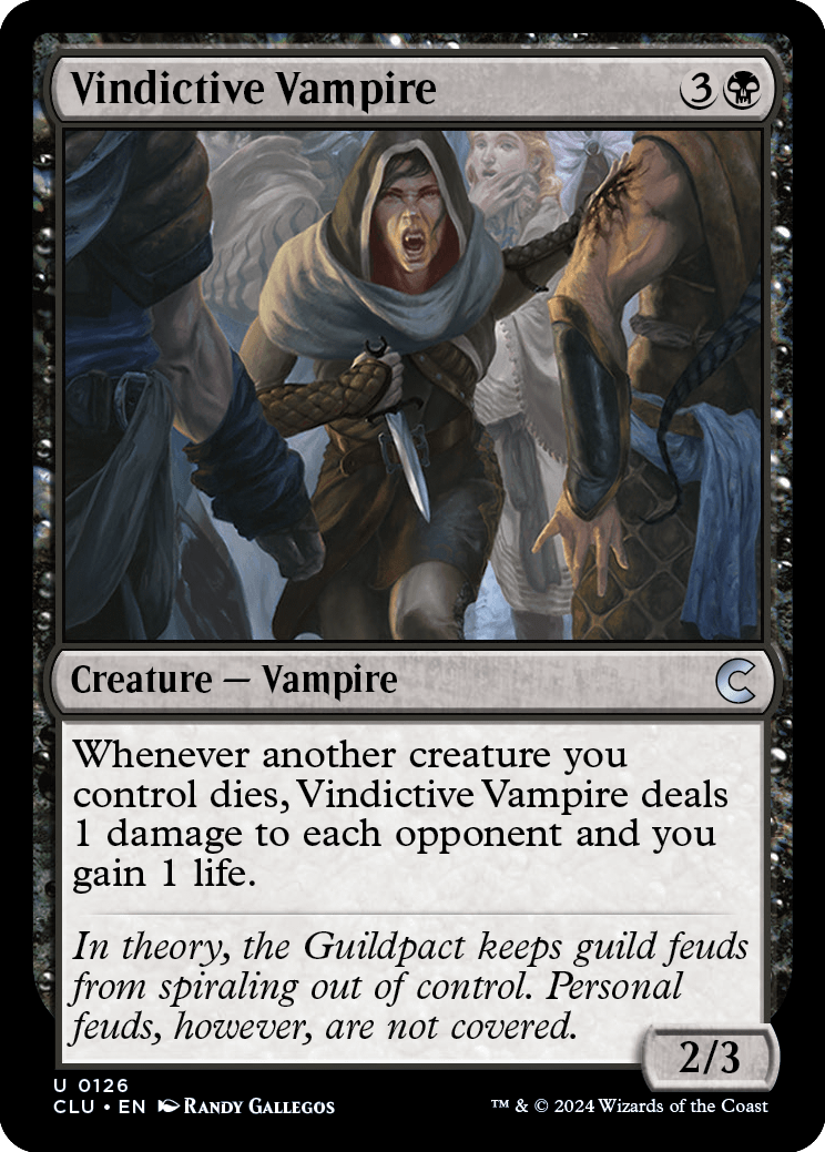 Vampira Vingativa / Vindictive Vampire - Magic: The Gathering - MoxLand