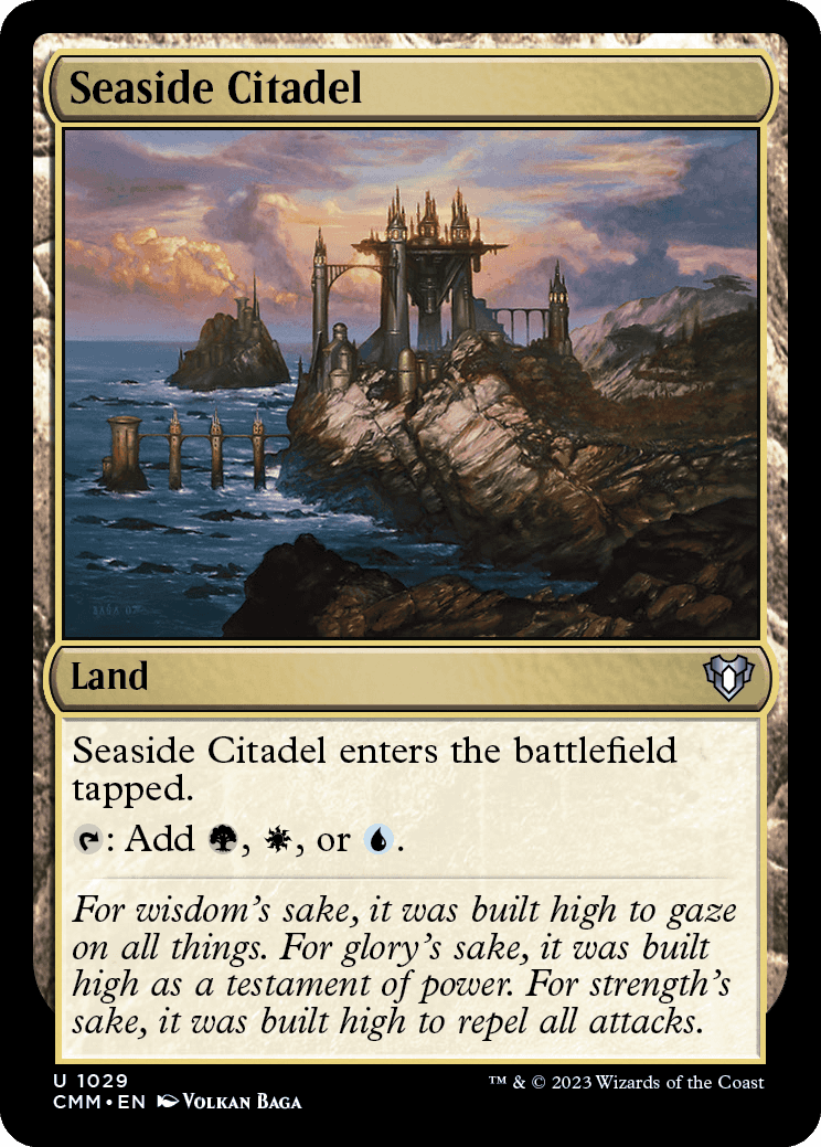 Cidadela à Beira-mar / Seaside Citadel - Magic: The Gathering - MoxLand