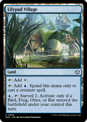 Vila Vitória-régia / Lilypad Village - Magic: The Gathering - MoxLand